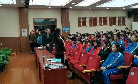 决胜中考 拼出未来—中辐院学校新学期中考冲刺动员大会
