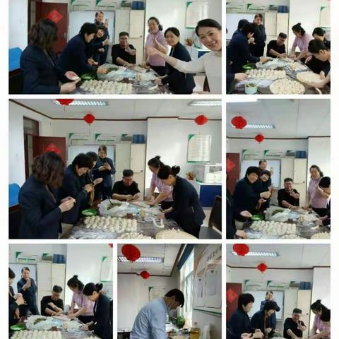 邮储银行乌市分行开展“团结一心，情暖冬至”包饺子活动
