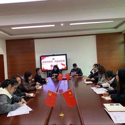 新年开新局 党建谋新篇        —— 铁路第一学校教育集团绳金塔校区党支部二月主题党日活动