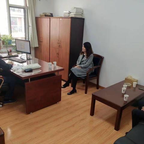 天桥区残联党组书记宋文静到天桥区税务总局征求残疾人就业保障金审核工作意见