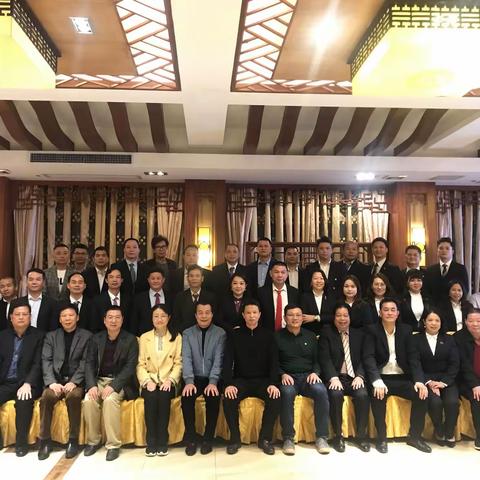 江埔商会召开2021年迎春座谈会