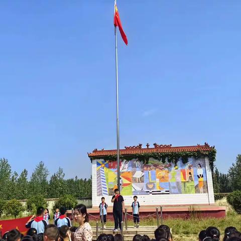 推广普通话 ，奋进新征程                       白旄完小第26届推普周宣传