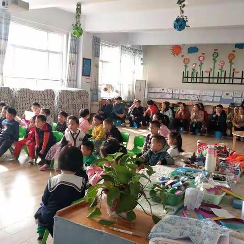 临沂一中幼儿园中三班半日活动