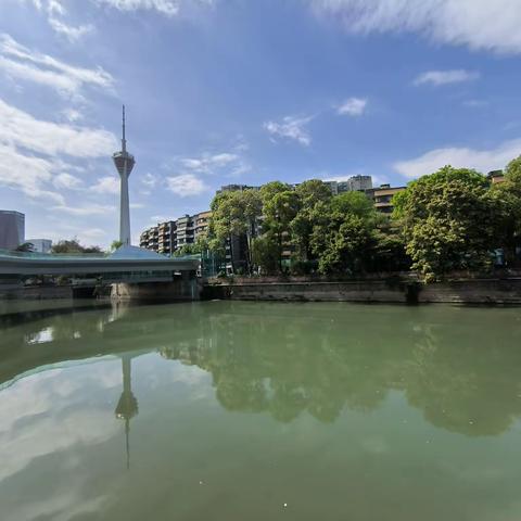 成华公园（十三字辘轳体）