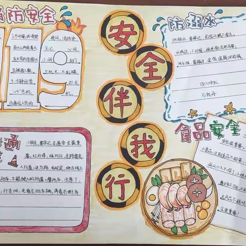 忻州市第二实验小学开展了“传播安全文化 宣传安全知识”活动