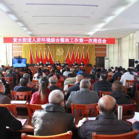 紫水街道召开人居环境综合整治工作第一次推进会