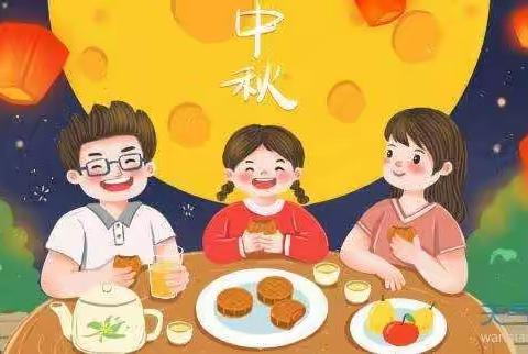 马道幼儿园中、大班中秋活动——豆粘画