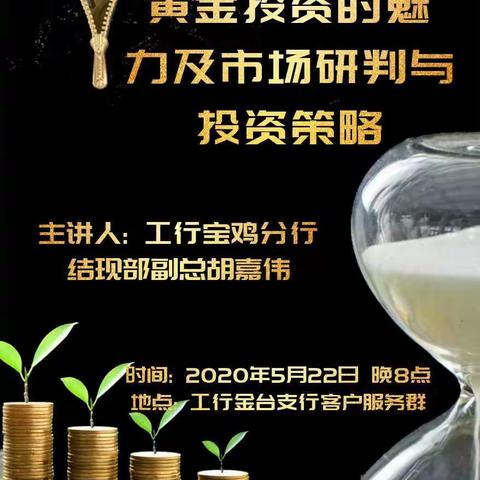 工行金台支行举办第十九期“黄金投资 财富增值”线上微沙龙