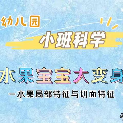 “疫”样时光“童”样精彩 ​实验幼儿园小班年级组线上教学活动（二）