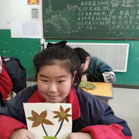 落叶🍂大变身—防陵小学手工社团创意树叶手工活动