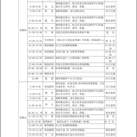 停课不停学 成长不停歇——移民小学二年级数学组在行动