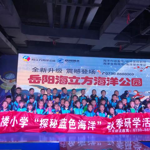 《探秘蓝色海洋》一年级407班