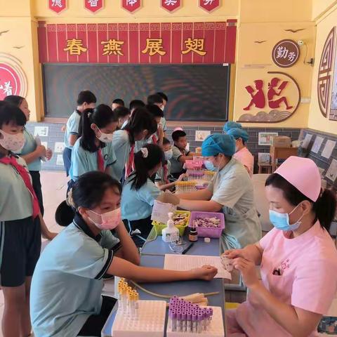 七村小学2022年学生健康体检工作圆满结束