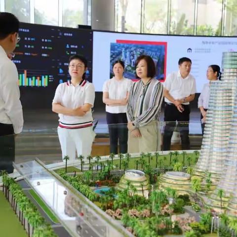 杨会春前往秀英区调研