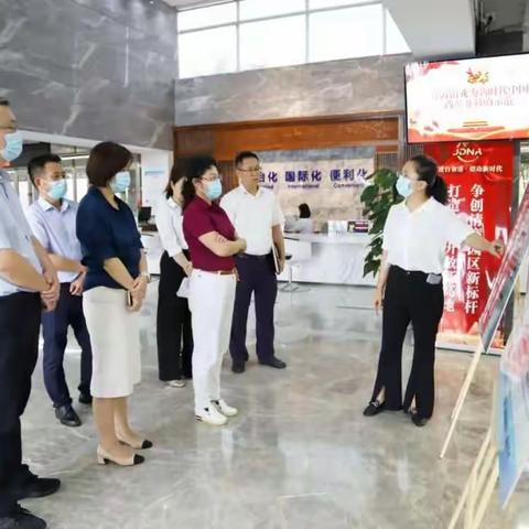 杨会春前往江东新区、高新区、综保区实地调研
