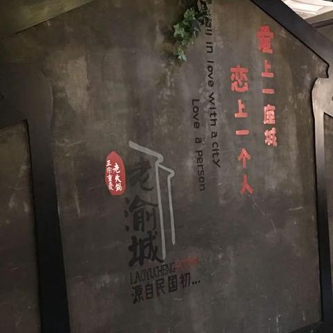 重庆老渝城火锅........