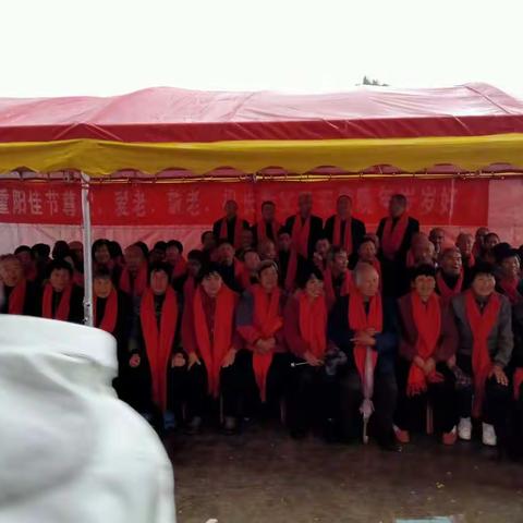南岭头村“重阳敬老爱老”志愿活动