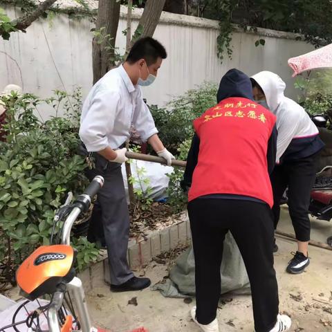 泉山好榜样 永安来打样——煤建北村志愿者在行动