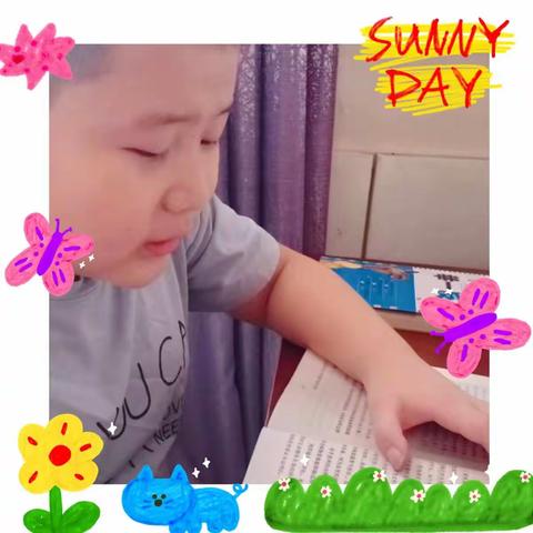 油田四小四（3）中队“我读书我快乐”社团暑期活动