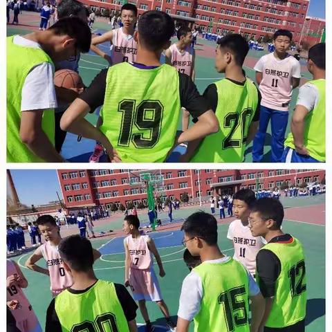 球场赤子心，追梦少年人——通辽市新世纪学校高一年级文科班篮球比赛展风采