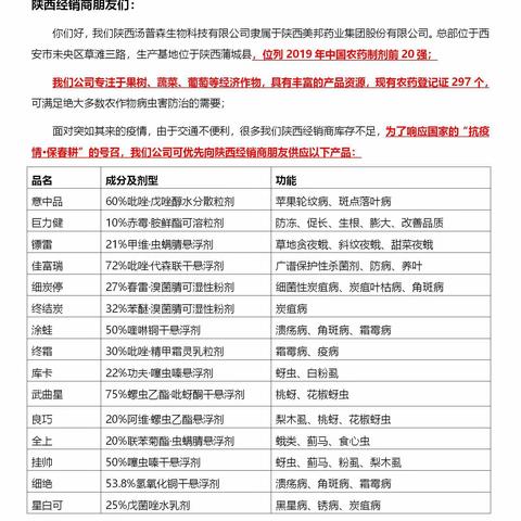 抗击疫情，保春耕，陕西省农用物资商会在行动