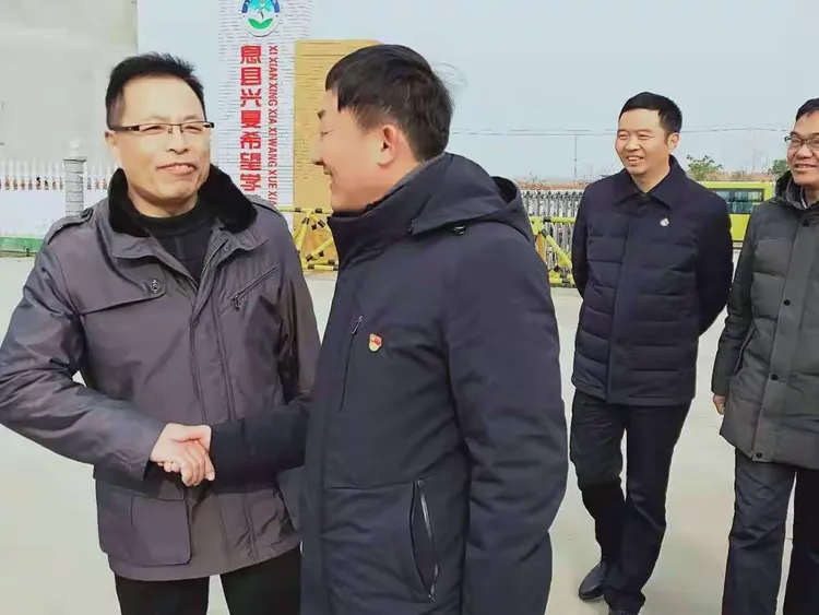 息县县委书记金平书记莅临指导
