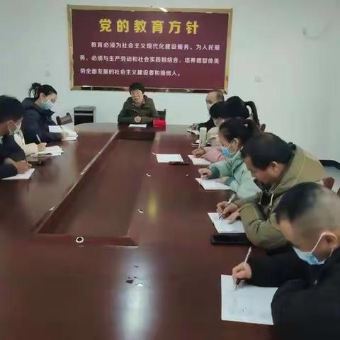 【魏寨街道彭村小学•教研篇】潜心钻研，教研相长两开花——魏寨街道彭村小学新学期教学教研工作会