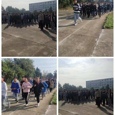 挥洒汗水，张扬青春——麻屯二中体育达标测试秋季运动会纪实