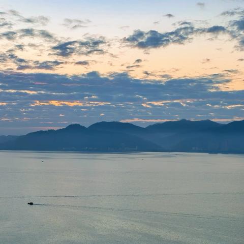 惠州避寒之旅：闲坐家中休整，静静欣赏大海的美景（1218）
