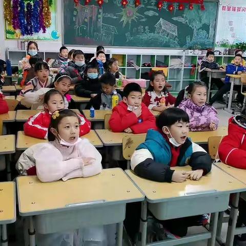 辞旧岁，贺新年——白塔岭小学二年三班元旦联欢会