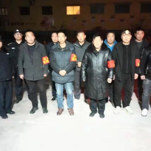 “红袖标”点亮五亩“平安灯”