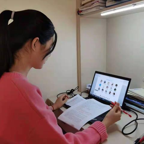 隔空不隔爱，进步不止步-安丘经济开发区中学线上教学如火如荼