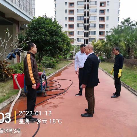 蓝水湾二三期1月12号工作汇报