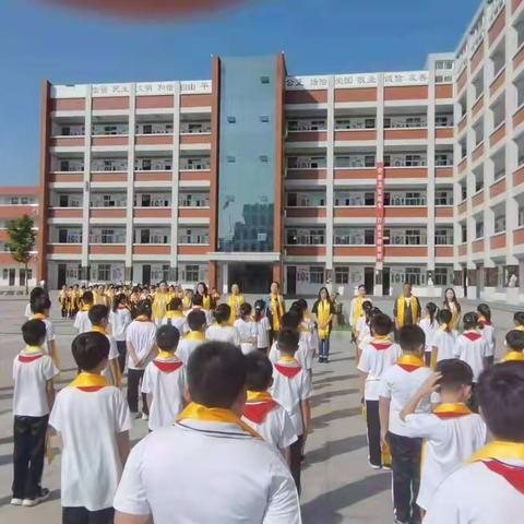 油田十中三年级一班第五组——敬拜先贤圣人，感受尊师重教