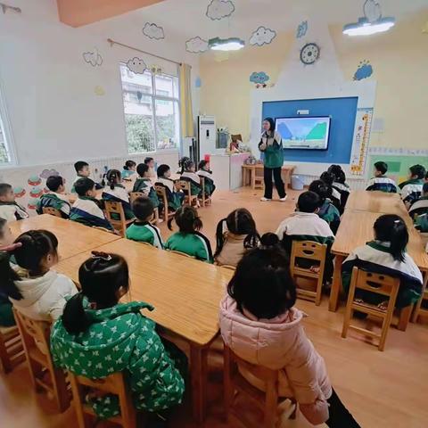 恩阳登科幼儿园防震演练