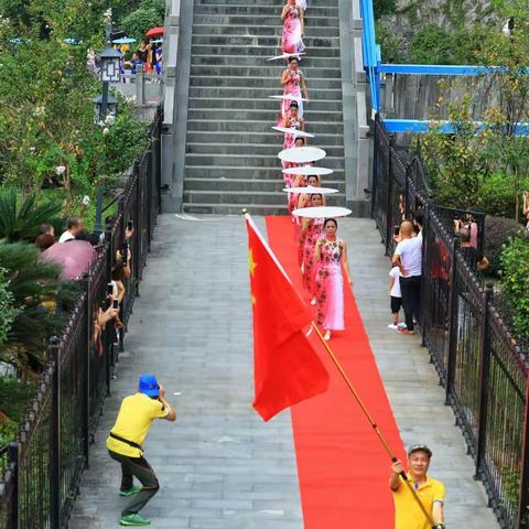 ‘’山水郭溪 印象仙湖‘’ 。郭溪首届旗袍秀活动，隆重举行！