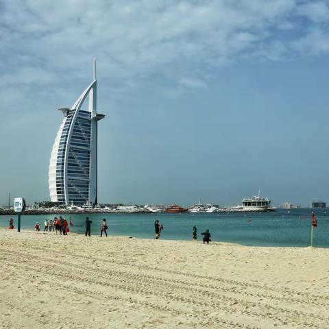 昨天，观光了迪拜帆船酒店、谢赫扎伊德清真寺、棕榈岛、皇宫前门、人工岛、现代高层建筑。[呲牙]