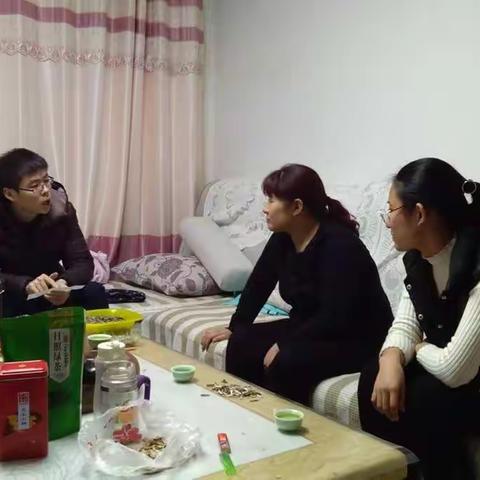 九年级六班家访———与孩子共同成长，我们在路上