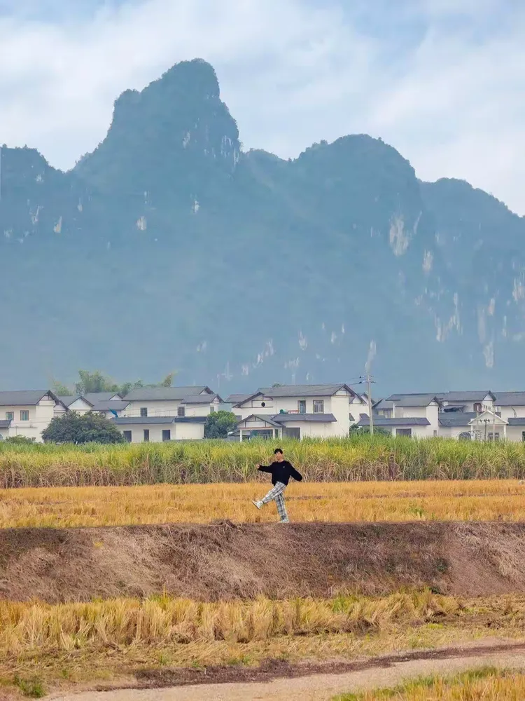 崇左卜花村:黑水河畔的山水秘境
