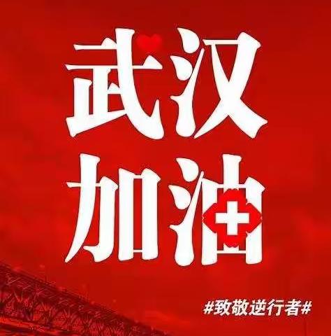 同舟共济，武汉加油！