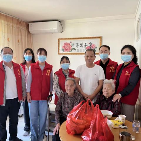 九九重阳节 浓浓敬老情﻿——市水产站党支部开展节前慰问老人活动