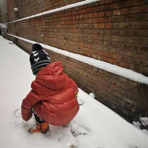 下雪啦，玩雪真快乐！