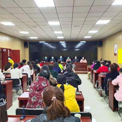 庙张姚社区圆满完成第二届妇联换届选举大会