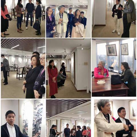 越秀区小学美术教师国画社齐聚“砚边得趣”中国画八人精品展