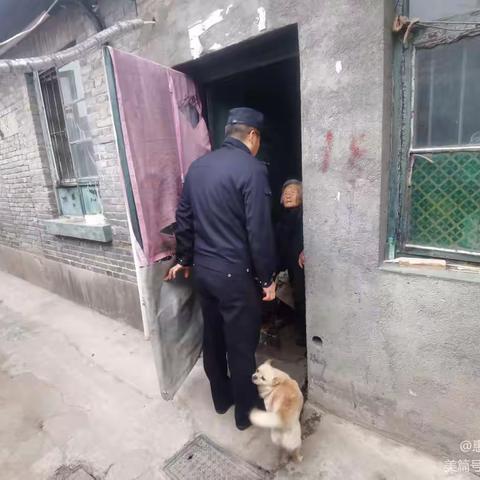 公安鄠邑分局惠民路派出所开展流动人口宣传工作