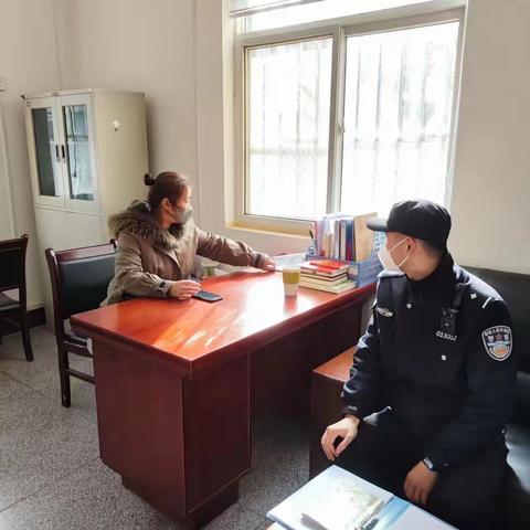 【平安岁首】公安鄠邑分局惠民路派出所开展矛盾纠纷排查化解工作