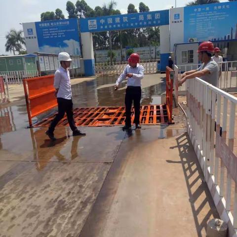 县住建局、县质监站联合做好博鳌亚洲论坛2018年年会期间我县在建工地环境综合整治工作