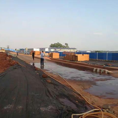 县住建局、县质监站联合做好博鳌亚洲论坛2018年年会期间我县在建工地环境综合整治工作