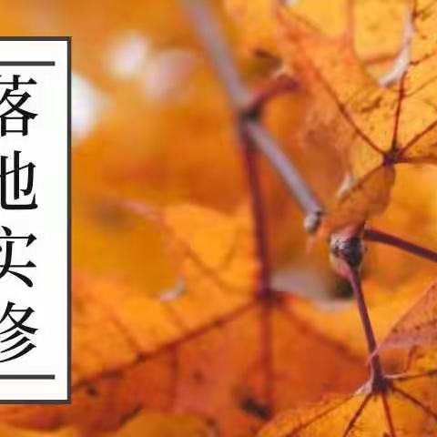 第二期静修中心《落地实修》课前通知