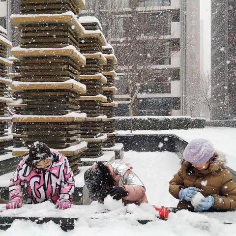 下雪了！